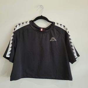 Kappa: Oversized Cropped Tee (Size S)